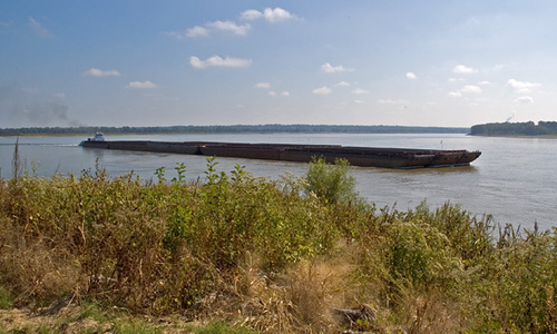 river barge