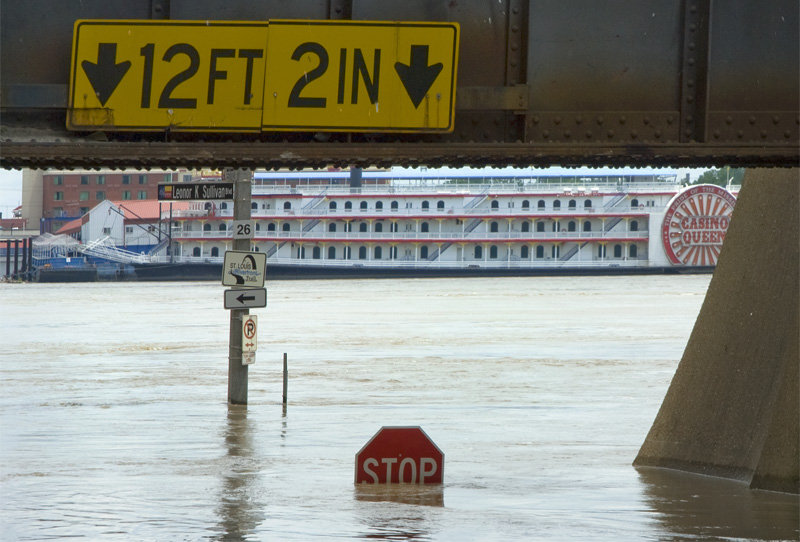 flooded St. Louis