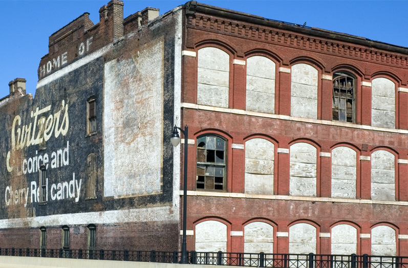 Switzer building, river side