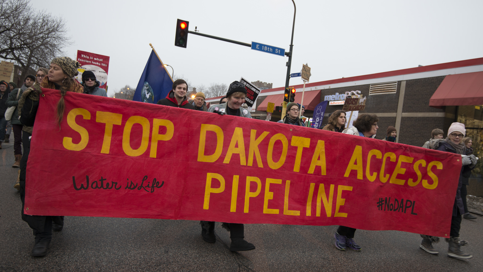Dakota pipeline protest