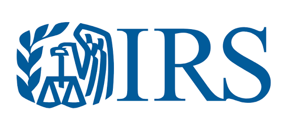 IRS Logo in blue